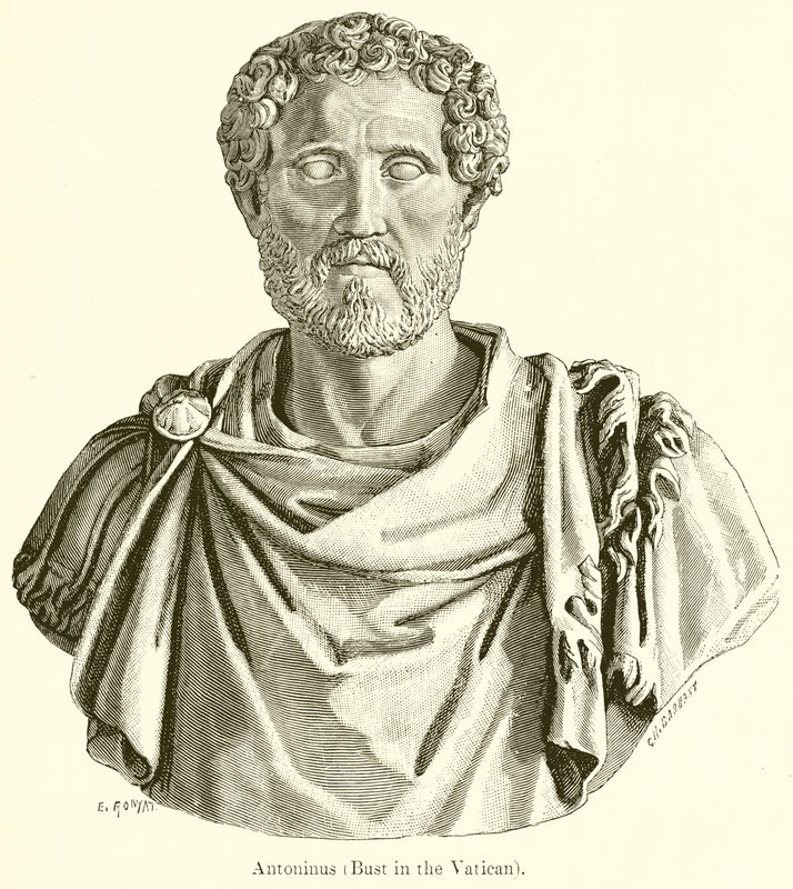 Antoninus (Vatikan'da Büstü) by English School