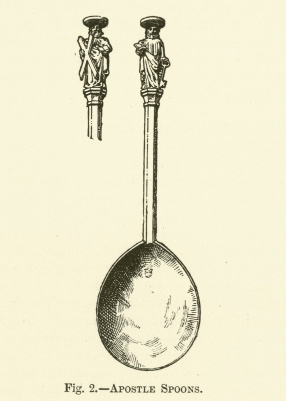 Havari Kaşıkları (gravür) by English School