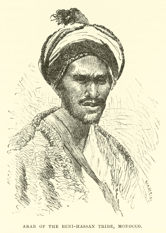 Beni-Hassan Kabilesinin Arapları, Fas by English School