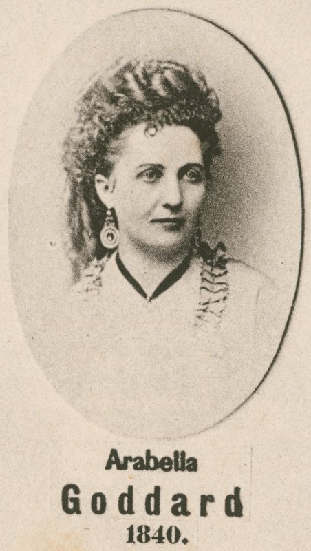 Arabella Goddard (gravür) by English School