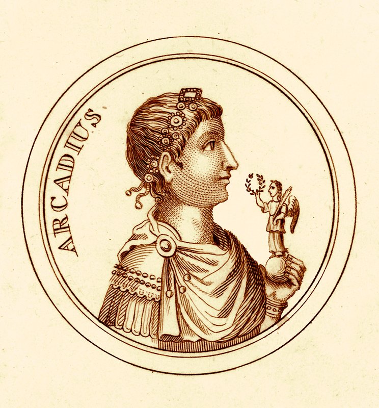 Arcadius, George Crabb tarafından yazılan The Universal Historical Dictionary