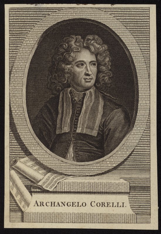 baş melek Corelli by English School
