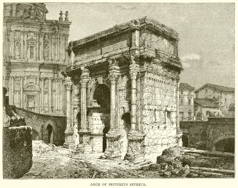 Septimius Severus Kemeri by English School