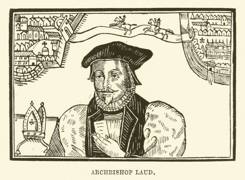 Başpiskopos Laud (gravür) by English School