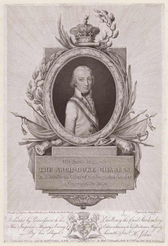 Arşidük Charles, Teschen Dükü, Avusturya askeri by English School