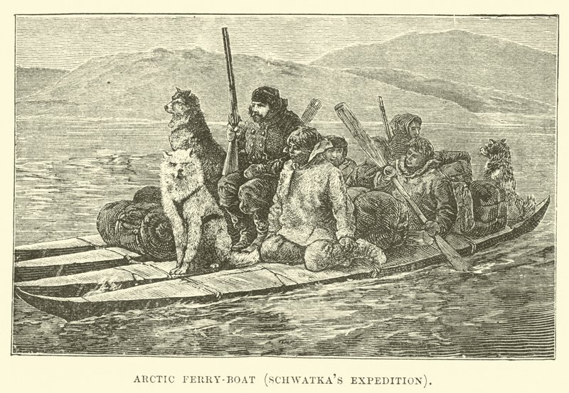 Arctic Feribot, Schwatkas Expedition by English School