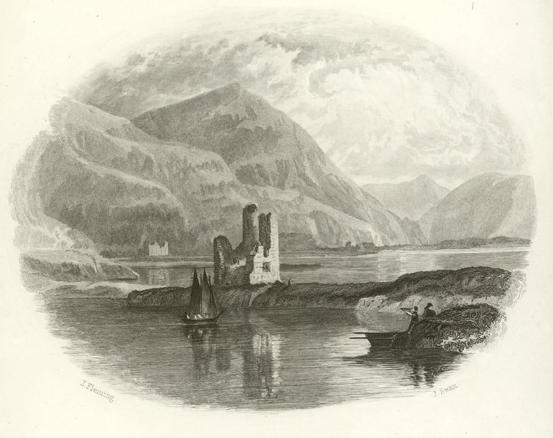 Ardvreck Kalesi by English School
