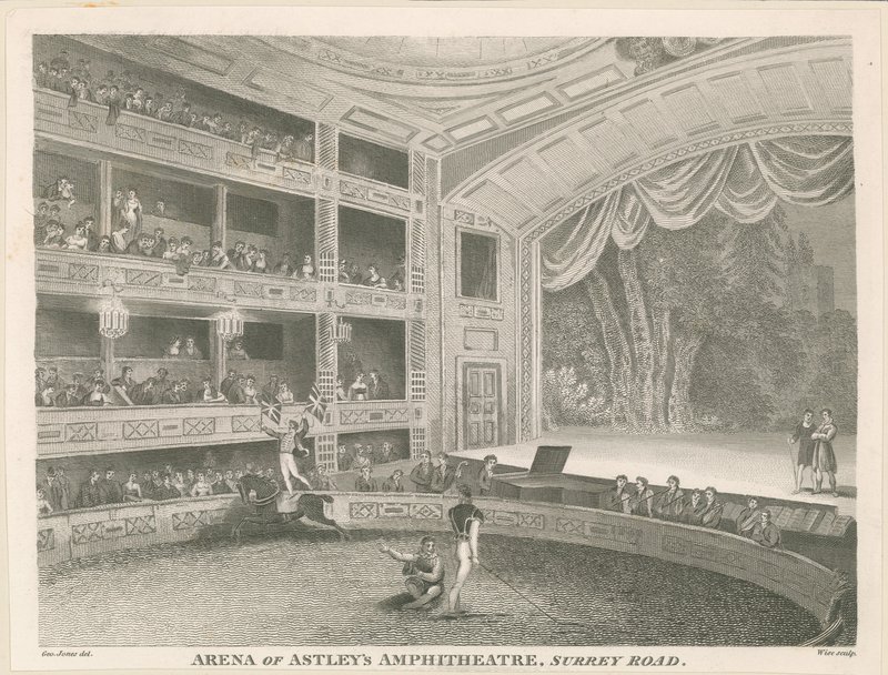 Astleys Amfitiyatrosu Arenası, Surrey Yolu by English School