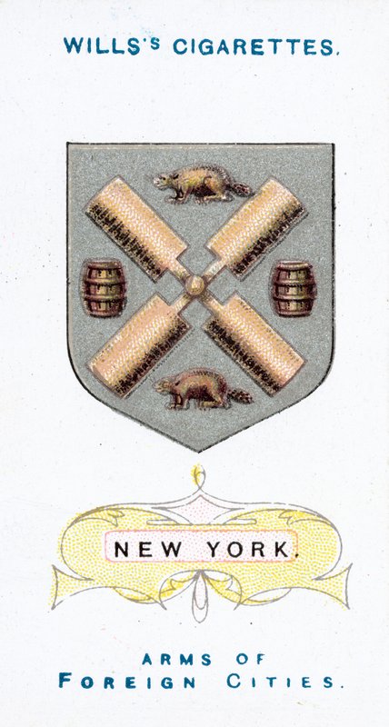 New York Kolları (chromolitho) by English School
