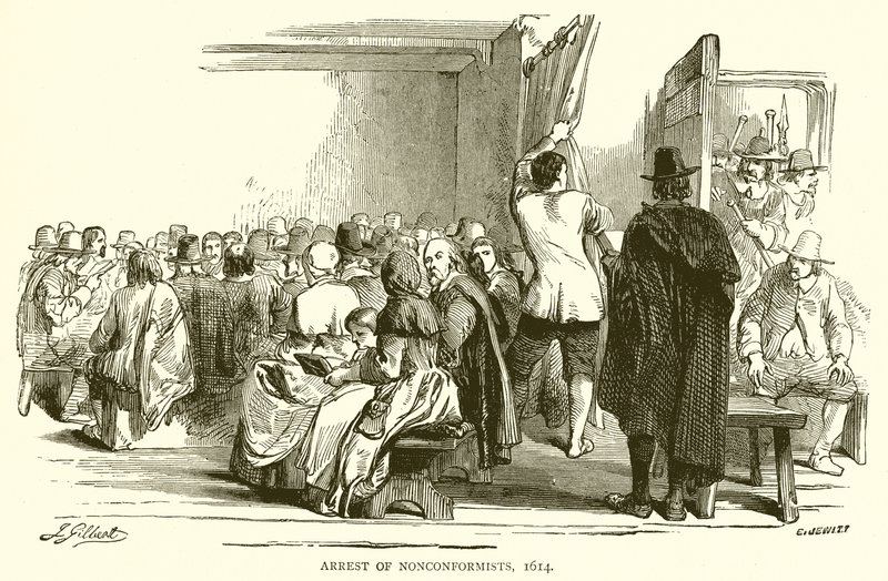 Uyumsuzların Tutuklanması, 1614 by English School