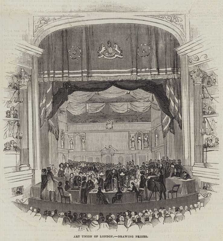 Londra Sanat Birliği, Çizim Ödülleri (gravür) by English School
