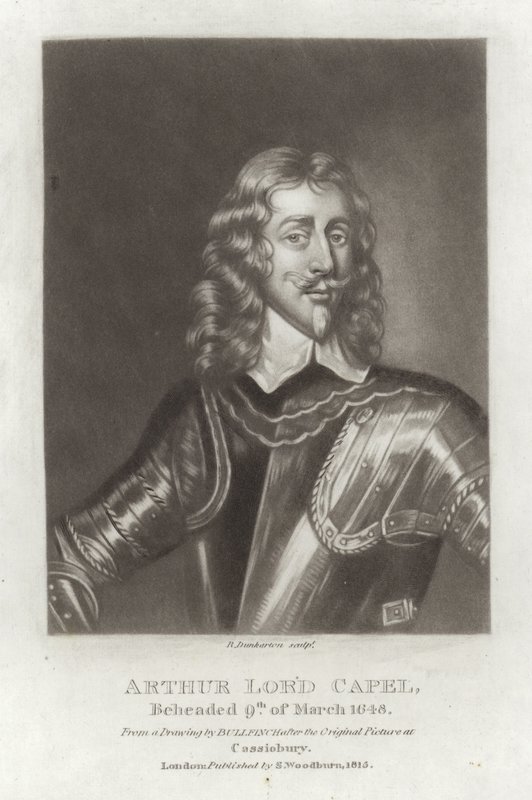 Arthur Lord Capel by English School