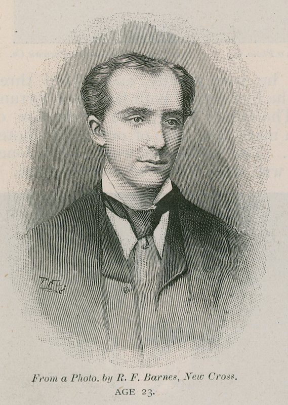Arthur W Pinero, 23 yaşında by English School