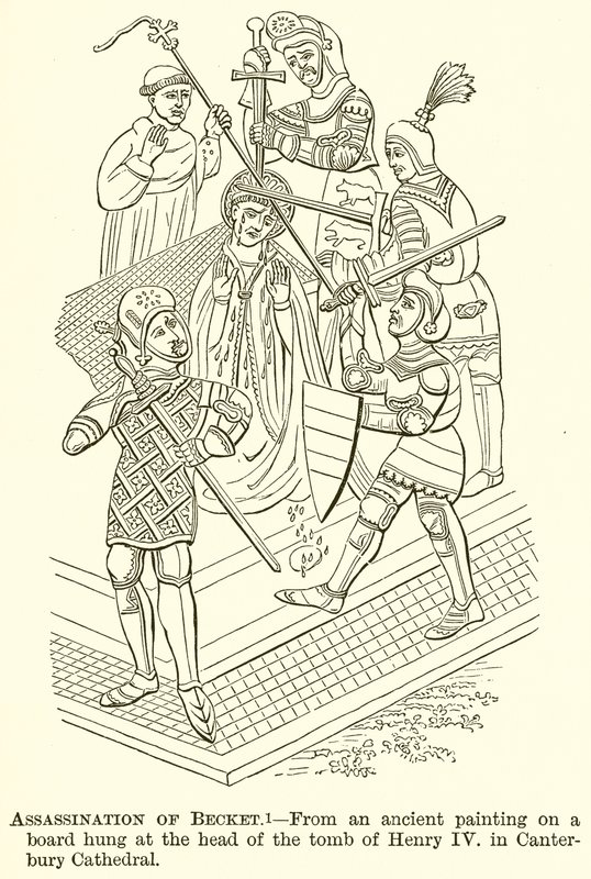 Becket suikastı by English School