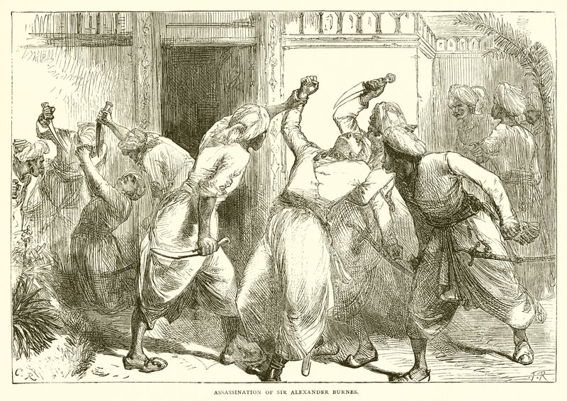 Sir Alexander Burnes suikastı by English School