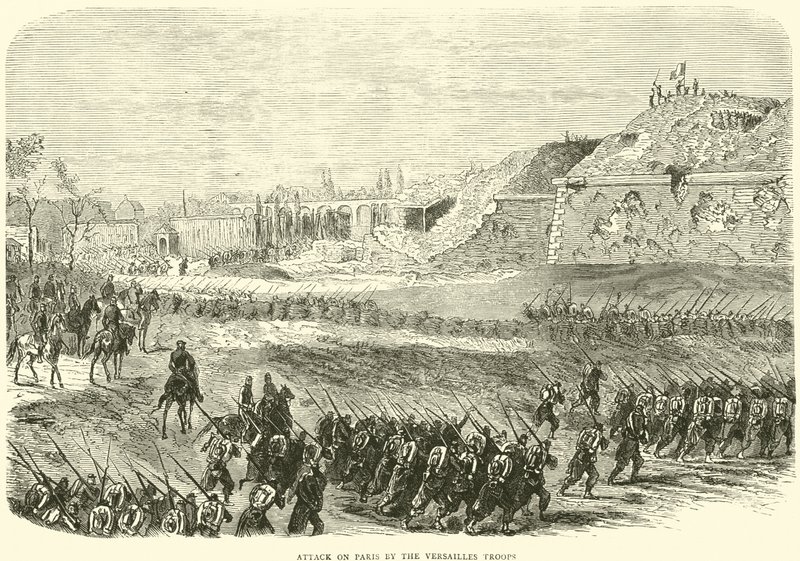 Versailles Birlikleri tarafından Paris