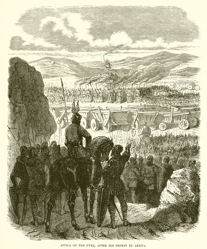 Atilla, Aetius