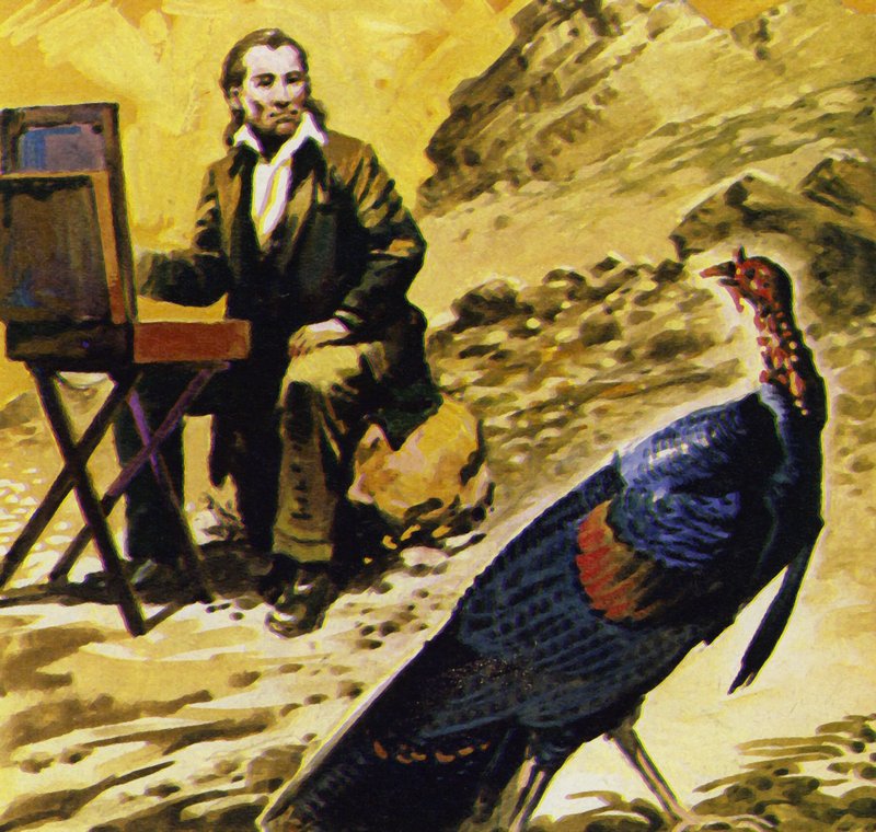 Audubon hayatını Amerika