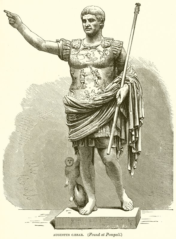 Augustus Sezar. (Pompeii
