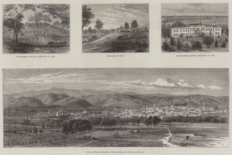 Avustralya (gravür) by English School