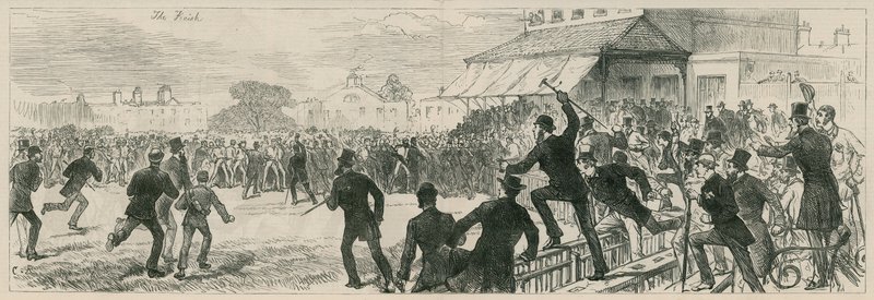 Kennington Oval'de Avustralyalı Kriketçiler: Bitiş by English School