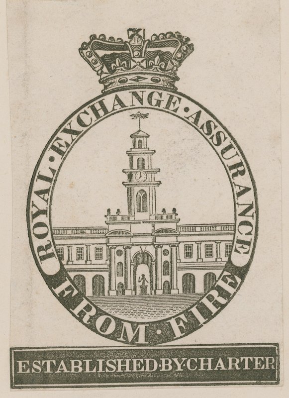 Ateşten Royal Exchange Güvencesi Rozeti by English School