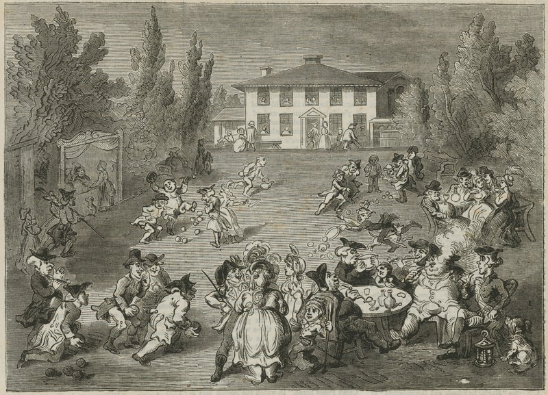 Bagnigge Wells Evi ve Çay Bahçeleri by English School