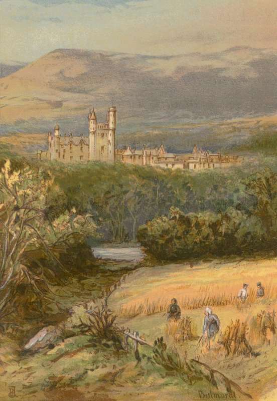 Balmoral kalesi by English School