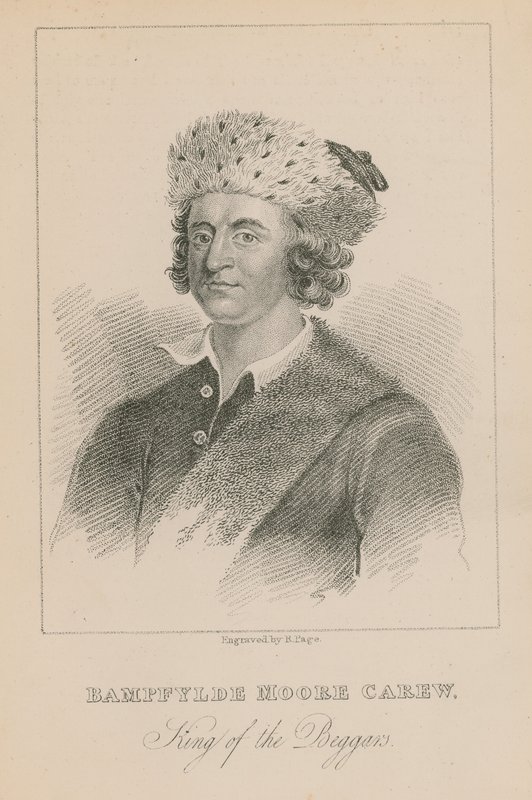 Bamfylde Moore Carew, Dilenciler Kralı by English School