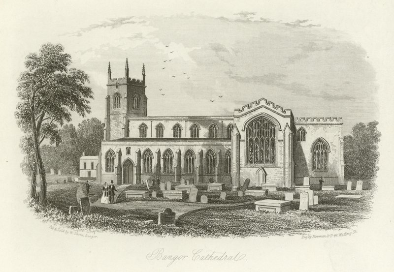Bangor Katedrali, Kuzey Galler by English School