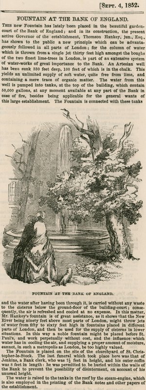 İngiltere Bankası, Bahçe Mahkemesi by English School
