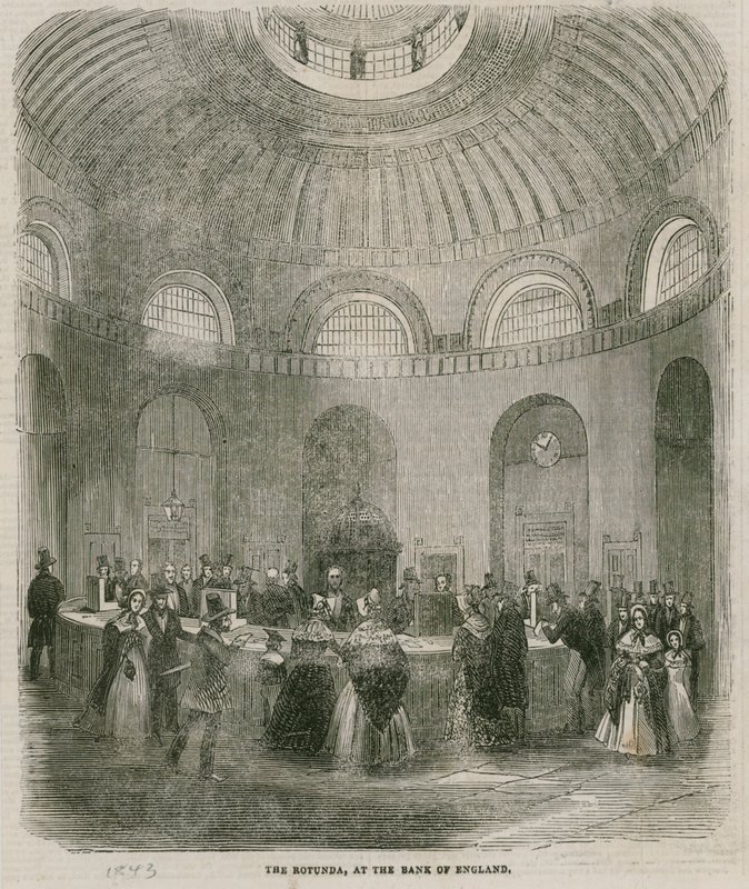 İngiltere Merkez Bankası, Sir John Soanes Rotunda by English School