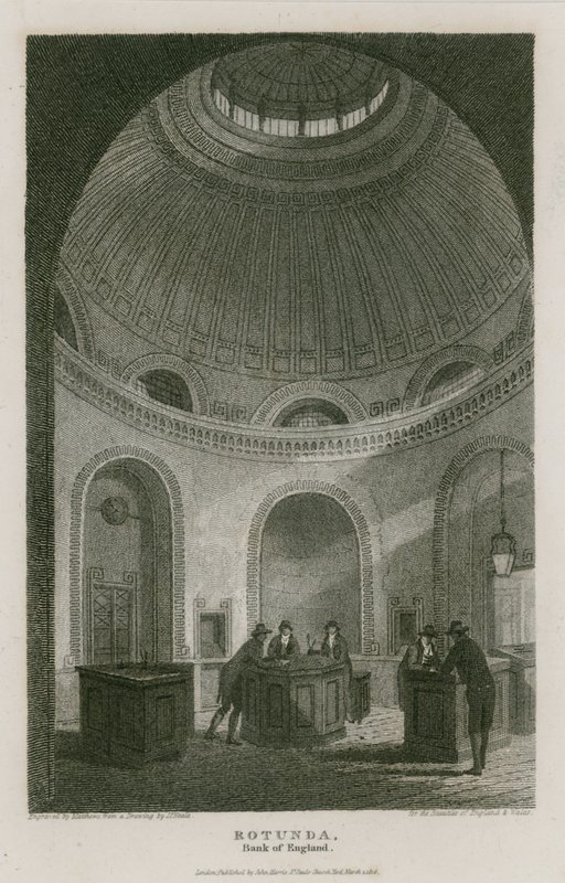 İngiltere Merkez Bankası, Sir John Soanes Rotunda by English School