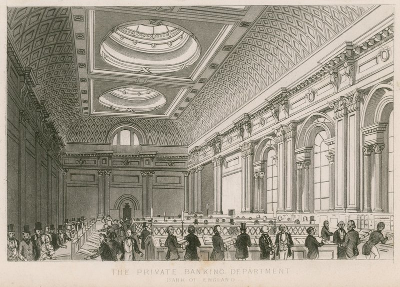 İngiltere Bankası, Özel Bankacılık Departmanı by English School