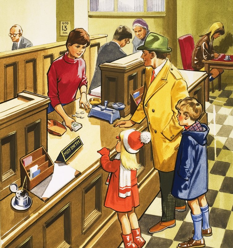 Banka plakası by English School