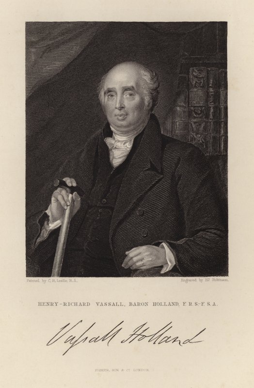 Baron Hollanda by English School