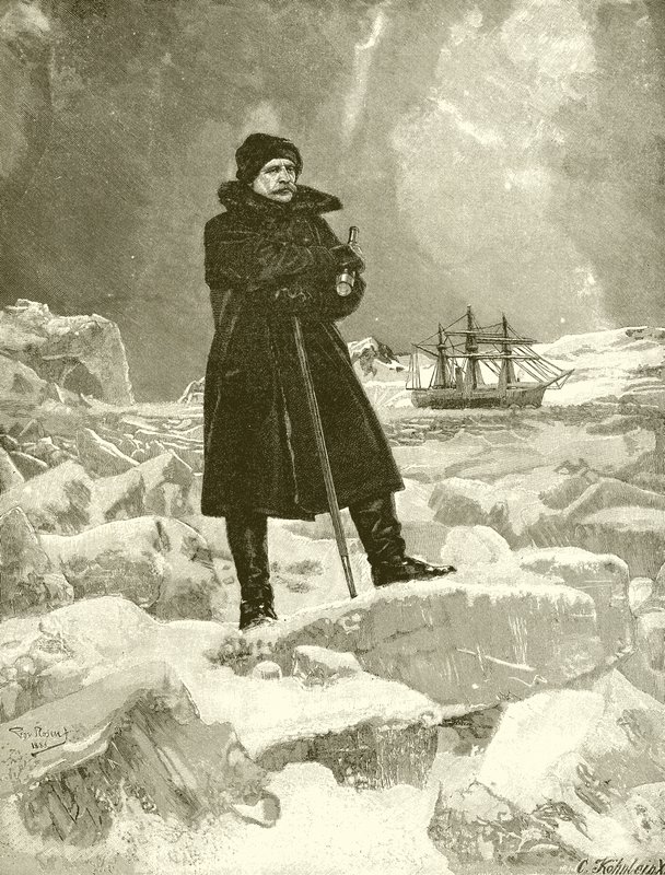 Baron Nordenskiold, Arktik kaşifi by English School