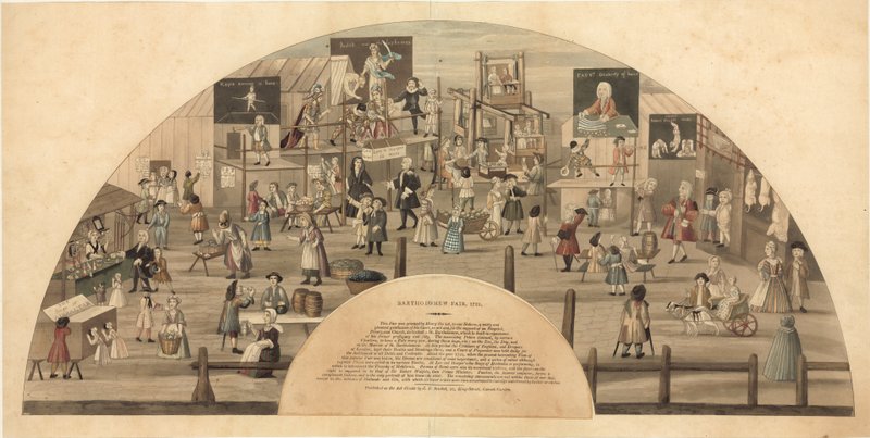 Bartholomew Fuarı, 1721 by English School