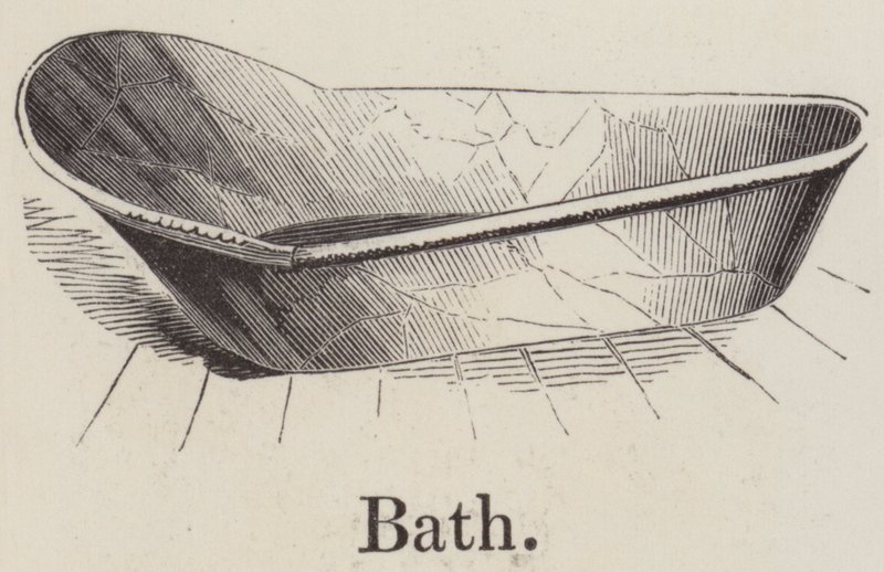 Banyo (gravür) by English School