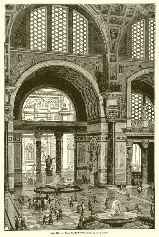 Caracalla Hamamları by English School