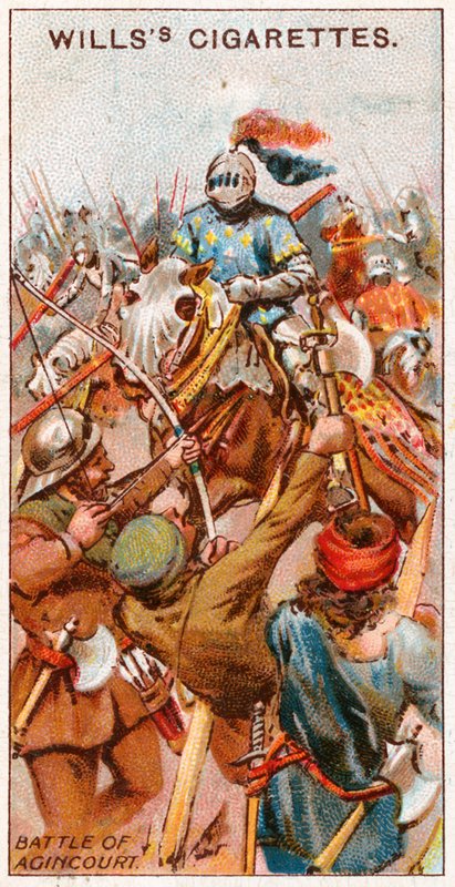 Agincourt Savaşı by English School