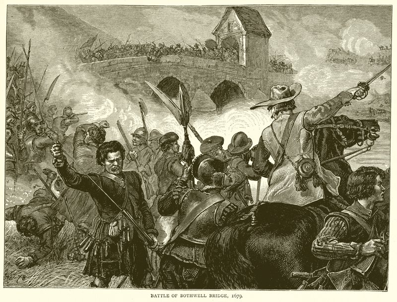 Bothwell Köprüsü Savaşı, 1679 by English School