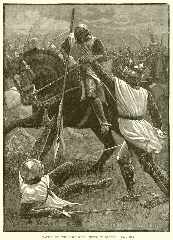 Evesham Savaşı: Kral Henry Tehlikede by English School