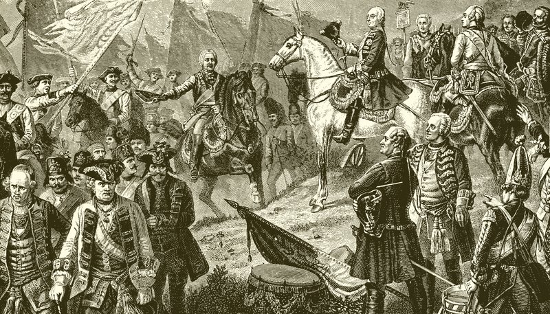 Hohenfriedberg Savaşı by English School