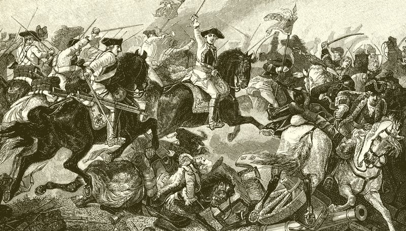 Rossbach Savaşı by English School
