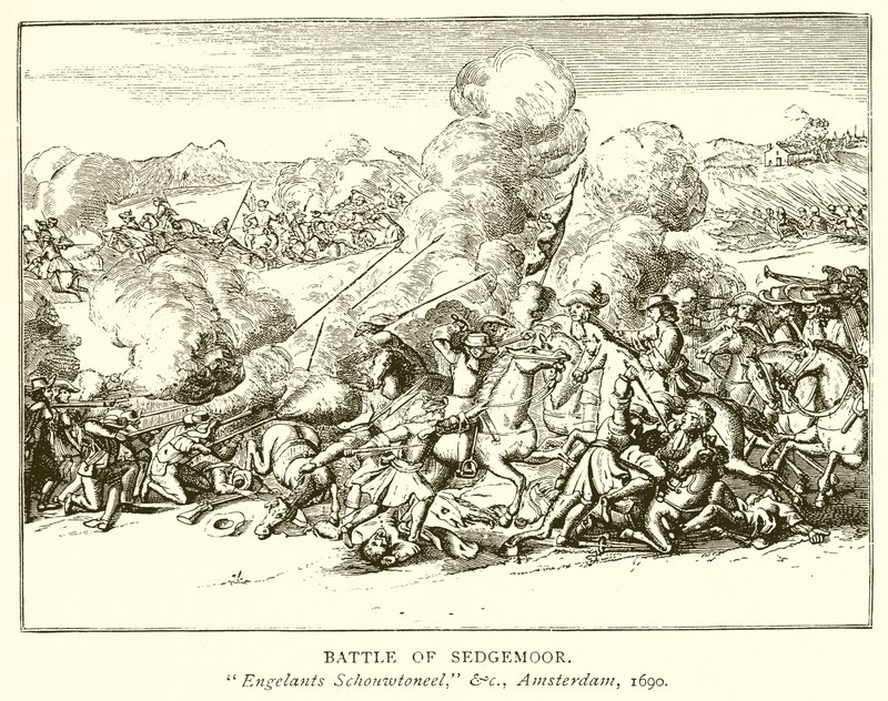 Sedgemoor Savaşı by English School