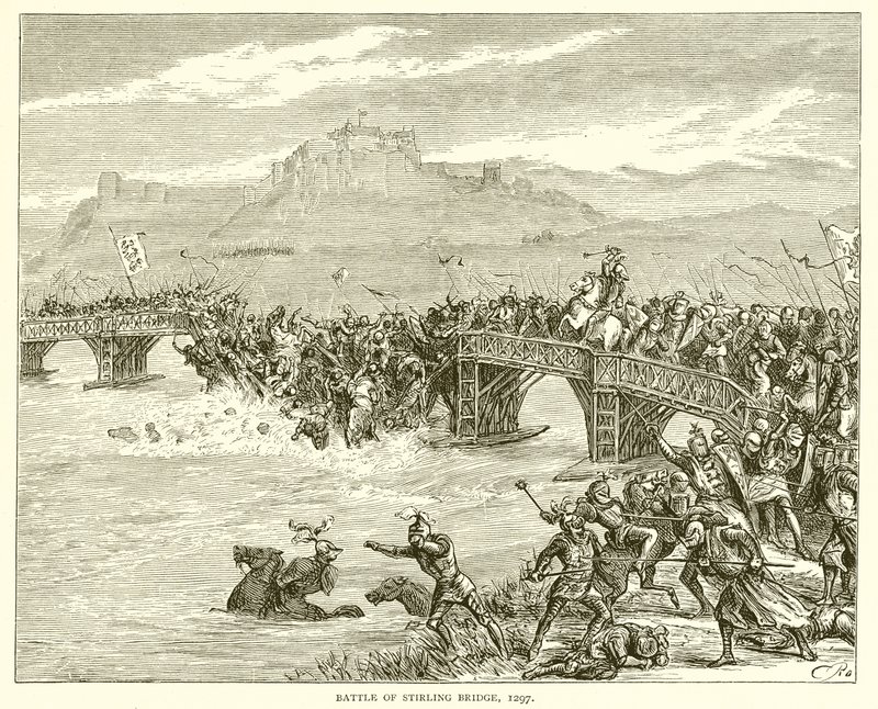 Stirling Köprüsü Savaşı, 1297 by English School