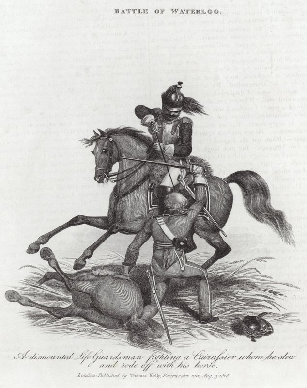 Waterloo Savaşı by English School