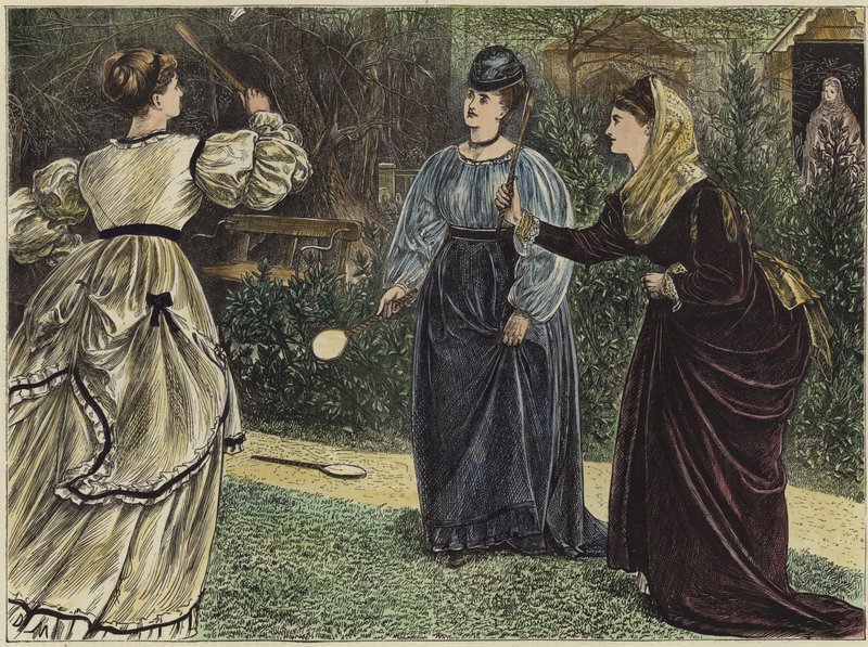 Battledore ve raketle by English School