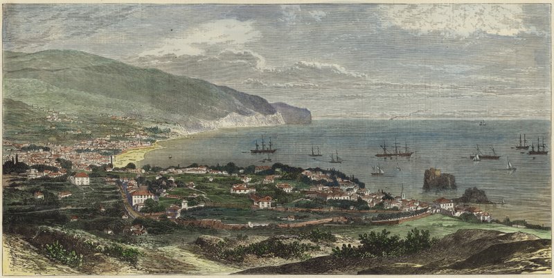 Bay ve Funchal kasabası by English School